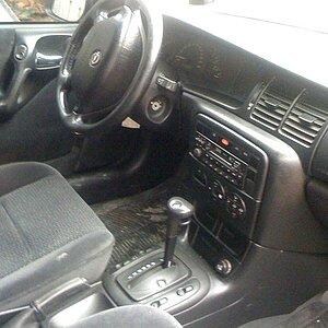 2001 Opel Vectra CD 1.8 Otomatik aracım Ön konsol ve şöför mahalli.